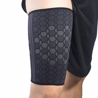 China Thigh Pad Fitness Thigh Support Compression Sleeves Thigh Brace For Running for sale