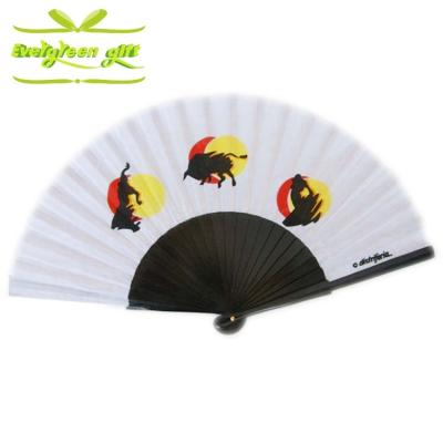 China Japan Personalized Chinese Japanese Silk Hand Folding Fan for sale