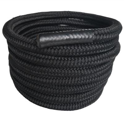 China Poly Dacron & Polyethylene Concentration Processing Braided Poly Terylene and Fitness Polyethylene Battle Ropes 1.5