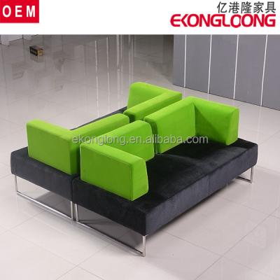 China Corner Sofa Classic Green New Style Modern Sofa Furniture Sofa Set Ekonglong for sale