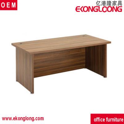 China PANEL office table/elegant desk/laminate wood desk Yikonglong Commercial Furniture for sale