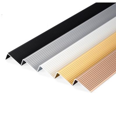 China Anti Slip Strip Modern L Shaped Edge Strip Ledge Protective Stair Corner Strip for sale