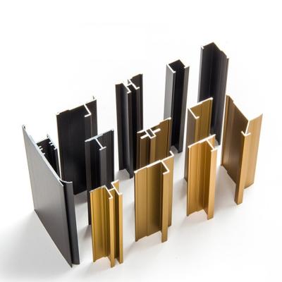 China Modern Wholesale Different Shapes Aluminum Profile Wall Corner Edge Tile Trim For Home Office Mall for sale