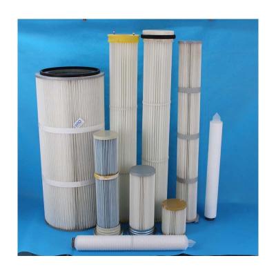 China Customized high efficiency manufacturer filter cartridge ash silo dust filter cartridge for fuel gas smoke purification for sale