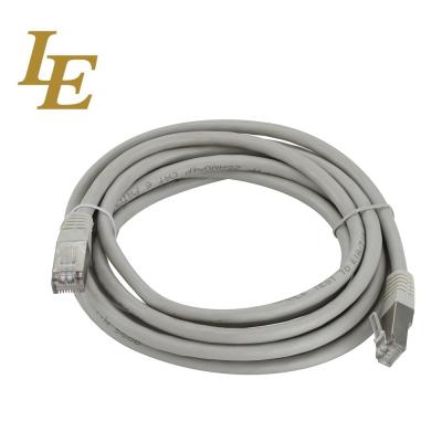 중국 PVC LSZH 네트워크 패치 코드 CAT5E UTP는 순 구리 0.5를 회색으로 만듭니다 - 20m 26AWG 판매용