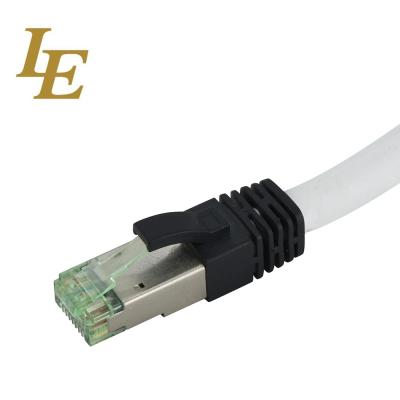 中国 UTP FTP CAT6Aモジュラー プラグが付いている23/24AWGネットワークのパッチ・コード 販売のため