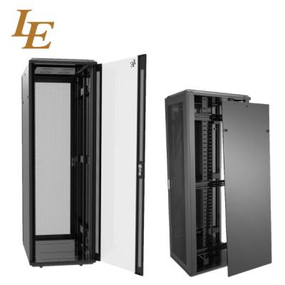 China 19 Inch 18U Aluminum Frame Server Rack Network Cabinet With Vented Door for sale