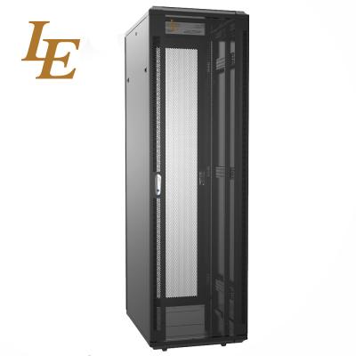 China Aluminium Alloy Floor Standing Cabinet Data Center Service Rack 19inch 18U - 47U for sale