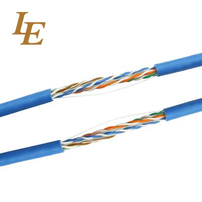 China 4 in 1 Cat5e-Kabel, das Unshielded, verdrehte Ethernet-Schnur-verschiedene Farbe der Katzen-5 verdrahtet zu verkaufen