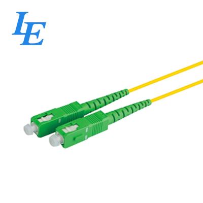 China Multi Mode SC / SC FTTH APC Fiber Optic Patch Cord for sale