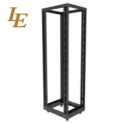 China Floor Standing 42u Open Frame Rack For Telecommunication for sale