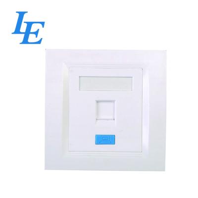 Κίνα Πλαστική άσπρη Rj45 86*86mm υποδοχή γείσων δικτύων ODM προς πώληση