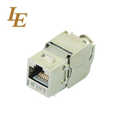 China Cat5e Cat6 Cat6a Utp Rj45 180 Network Keystone Jack for sale