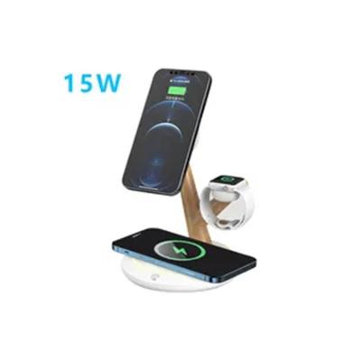 China Tablet Trade Assurance Professionally Certified Hidden Wireless Charger 3 in 1 Radio 3 in 1 Wireless Charger Station for Iphone for sale