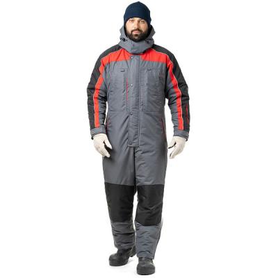 China High Quality Insulated Windproof And Raincoat Thermal/Windproof Padded Technician Snowhooded Mens Overalls Worksuit Winter Coveralls for sale