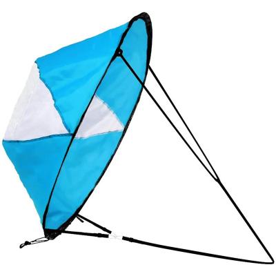 China SUP/Kayak Foldable Auto Paddle Sail Downwind Kit For Kayaks Canoes Boats Inflatable Paddle Board 42 Inch Wind Sail for sale