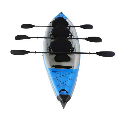 China 520cm PVC Dropstitch Inflatable Kayak Inflatable 3 Person For Sale for sale