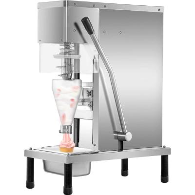 China Resfab real snacks factory real fruits fruit ice cream mixer swirl yogurt frozen yogurt drill machine/swirl freeze machine for sale