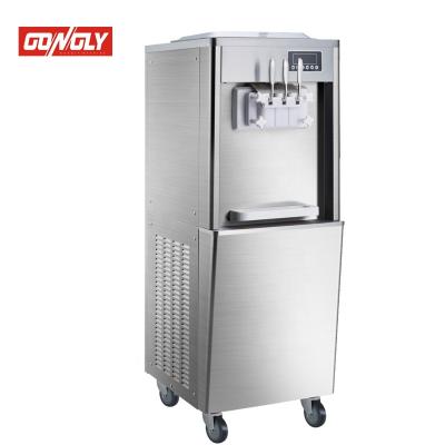 China Snack Factory Service Street Food Soft Ice Cream Making Machine Soft Ice Cream Machine Price for sale