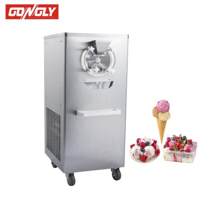 China Snack Factory Table Top Commercial Frozen Freezer Hard Ice Cream Making Machine Stainless Steel Yogurt Italy Gelato Machine for sale