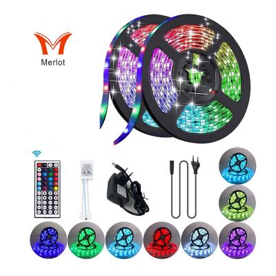 China Project 10m Waterproof RGB Led Strip Lights 20meters for sale