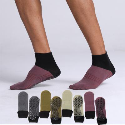 China Antibacterial Men's Sports Running Thin Socks Summer Cotton Yoga Pilates Socks Can Be Customized Logo for sale