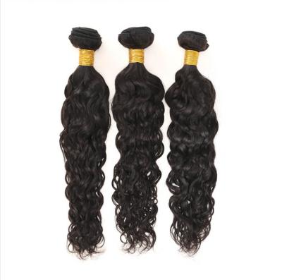 China Luster Hot Sale India Hair Extensions Natural Vietnamese Virgin Unprocessed Cuticle Aligned Water Wave Human Hair Cuticle Aligned Extensions With Lace for sale