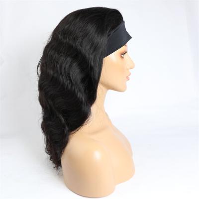 China Brazilian Curly Luster Hair Wigs 150% Density Headband Wigs Cheap Full Straight Wave Wigs Machine Made 180% Natural Body High Quality for sale