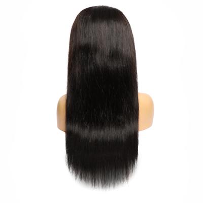 China Wholesale Hd Natural High Quality Transparent Swiss Lace Wigs 100% Straight Hair Bone Luster Wigs 100% Frontal Virgin Hair for sale