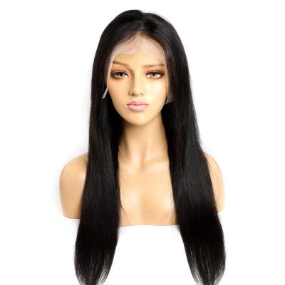 China Swiss Luster Lace Front Wigs 13x6 Lace Front Wig 100% Hd Body Hair Peruvian Straight Raw Virgin High Quality Natural Wave Frontal for sale