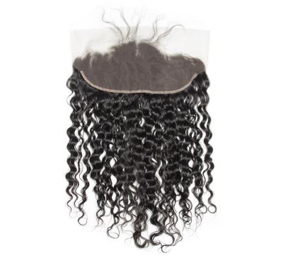 China Luster Wholesale Free Shipping Real Natural Raw Brazilian Hair Top Headband Bundle With 360 Real Lace On Silk Closure 13*6 for sale