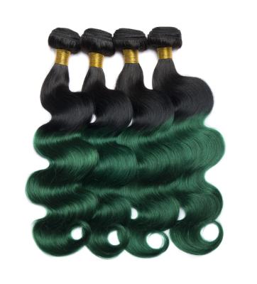 China Luster Wholesale Hair Bundles Natural Loose Body Wave 1B Green Wave Unprocessed Hair Bundles Cheap Seller Hair Bundles With Closure for sale