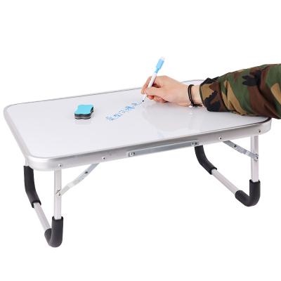 China Aluminum Alloy Frame Children's Folding Table Height Easel Board Children's Computer Table Painting Whiteboard for sale