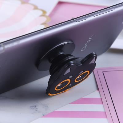 China Mini Cartoon Mobile Phone Bracket Custom Cute Cell Phone Stents Eco-friendly Custom Rubber Phone Holder For Gifts for sale