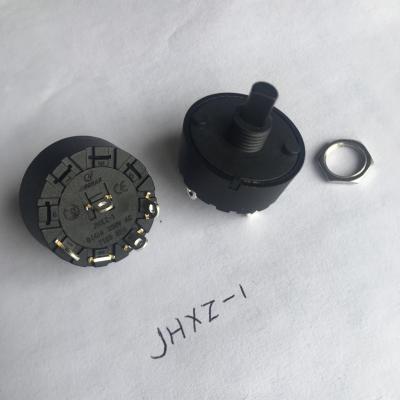 China Power Sp2t Sp3t Sp4t Sp5t Sp6t Sp7t Sp8t Sp10t 2 to 10 position rotary potentiometer micro switch JHXZ-1 for sale