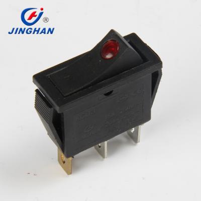 China JINGHAN Mini illuminated rocker switch ON-OFF for oven, coffee maker, stirrer, power socket, china manufacturer for sale