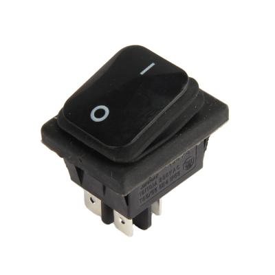 China Waterproof Red Rocker Switch ON-OFF Inverter Fan for sale