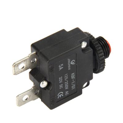 China Comp. elect. New Adjustable Overload Circuit Breaker 5A 10A 15A Overlpower Thermal Protector Switch for sale