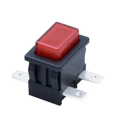 China 2021 New Mini Supplier Sale KCD1-124 4 Pin 10A Rocker Rocker Switch Industrial Black Button KCD1-124 4PL for sale