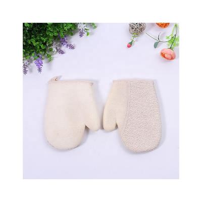 China Hot Sale Eco-friendly Exfoliating Bath Glove Tan Removal Mitt Scrub Body Scrub Glove for sale