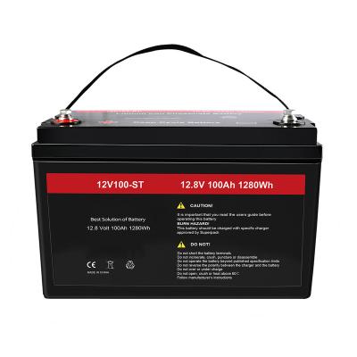 China Toys lifepo4 12v 100ah lifepo4 battery 12v 100ah rechargeable lithium ion batteries 12.8V battery for sale