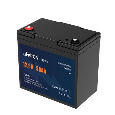 China OEM 12.8V lifepo4 rechargeable battery 12v 50ah toys lifepo4 lithium ion batteries for sale