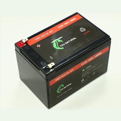 China Toys lithium ion batteries 12v 10ah OEM ODM 12.8V lifepo4 rechargeable battery for sale