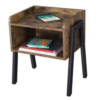 China Modern extendable antique wood top furniture factory style living room side table minimalist small coffee table for sale