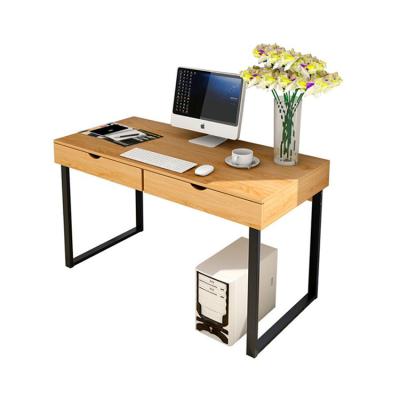 China Durable Bedroom Office Computer Desks With Shelf Study Table Home Laptop Computer Desk Wood Writing Table With Drawer for sale