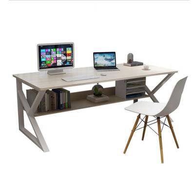 China Modern Simple Style Computer Desks PC Laptop Desk Study Table Desks Best Durable Workstation Home Furniture With Hutch Metal for sale