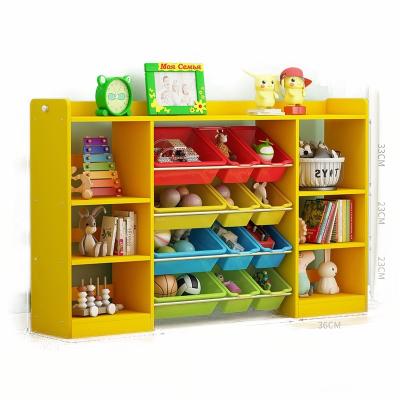 China Contemporary multi-layer household toy storage rack cabinet classification storage organizer shelf image shelf for sale