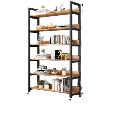 China Solid Wood Modern Minimalist Living Room Extendable American Shelf Partition Screen Floor Wrought Iron Shelf Display Rack Porch Rack for sale