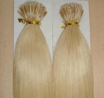 China European Remy Silky Straight Wave I Tip Prebonded Hair 100 Real Hair Extension, I Tip Prebonded Hair Extension, Stick Hair Extension for sale