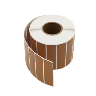 China With Multi Color& uses customized color private paper plain adhesive thermal sticker label roll for sale